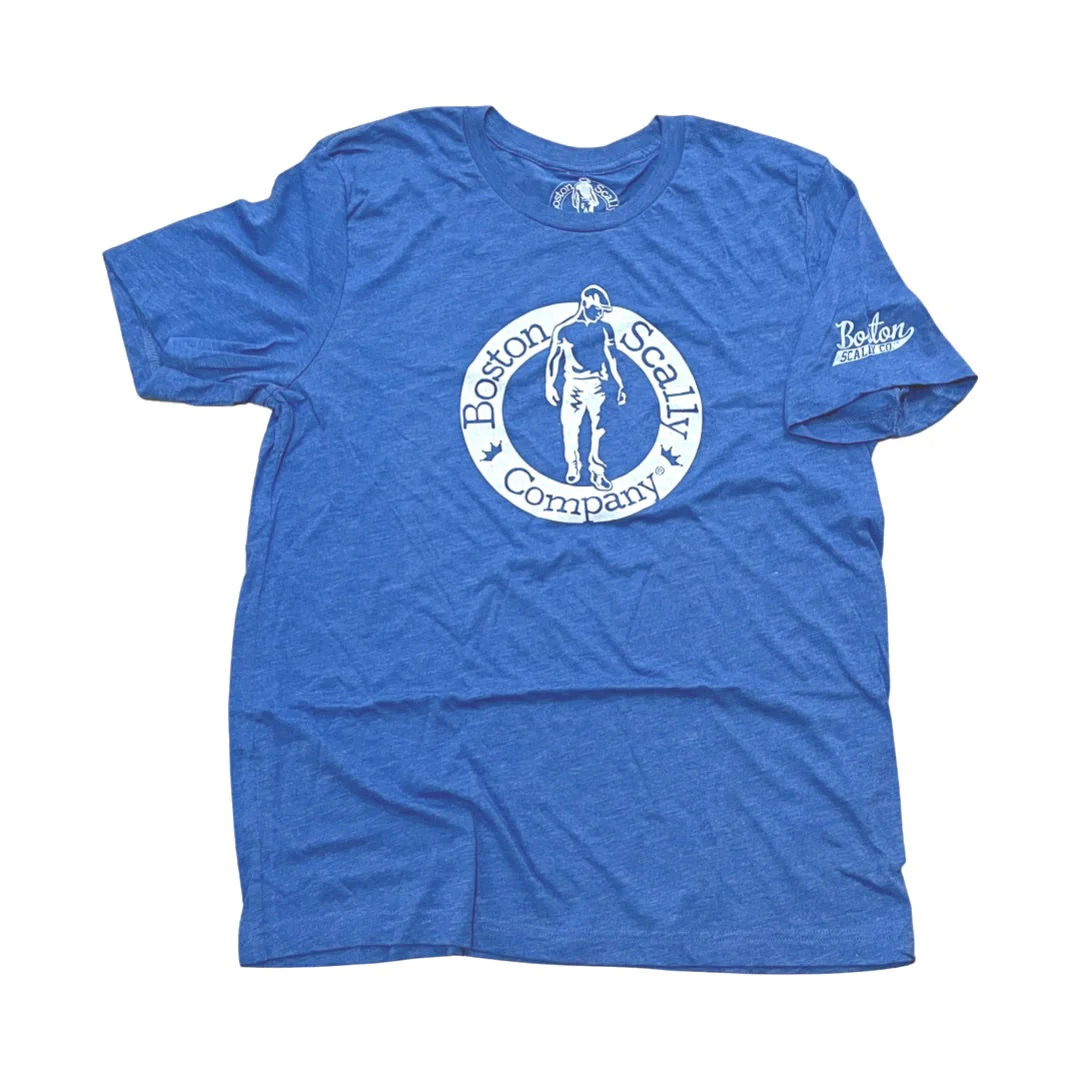 Boston Scally The Original Tee T-Shirt - Blue