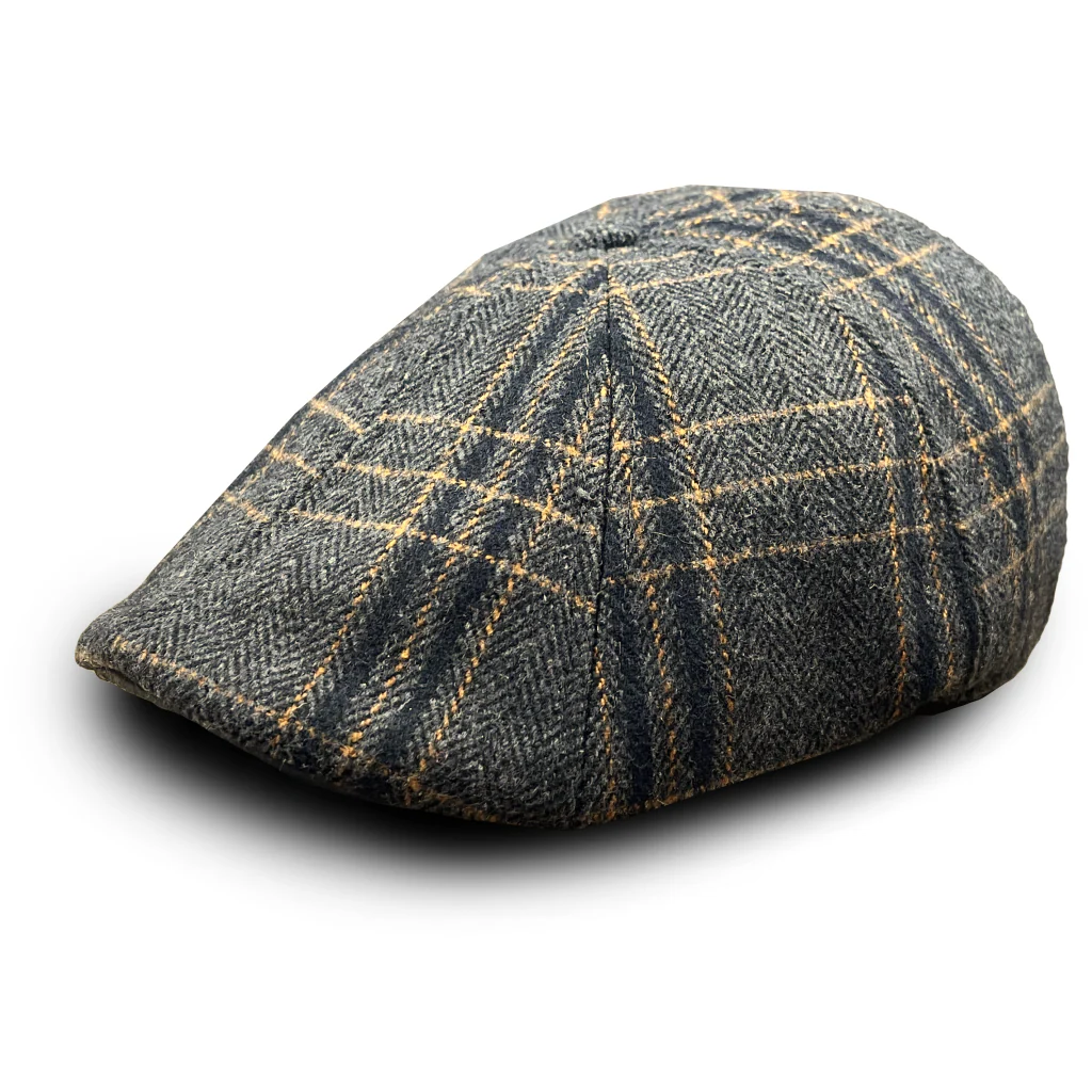 The Halloween Rose Boston Scally Cap - Plaid - Image 4