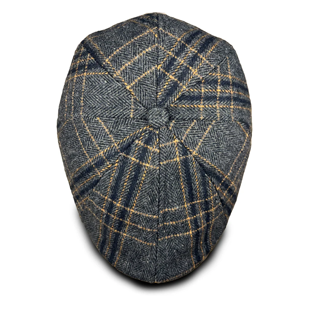The Halloween Rose Boston Scally Cap - Plaid - Image 5