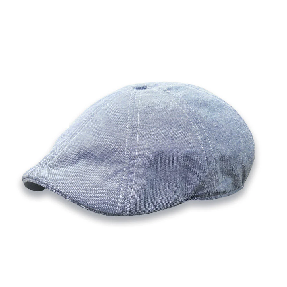 The Caddy Boston Scally Cap - Light Blue - Image 3