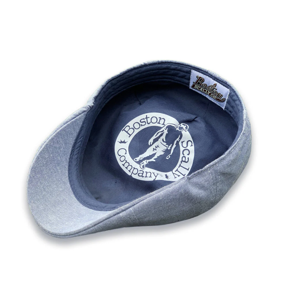 The Caddy Boston Scally Cap - Light Blue - Image 5