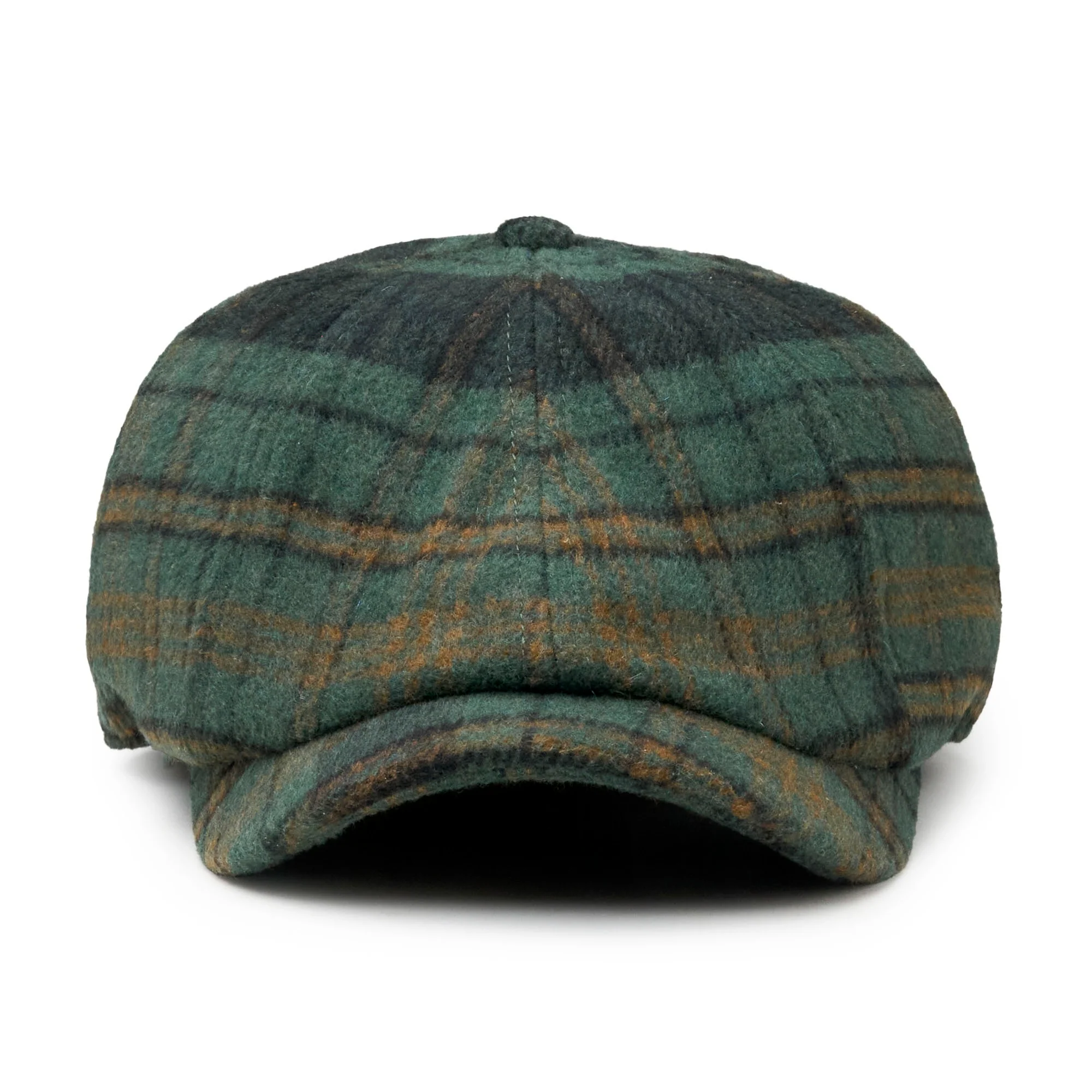 The Kilkenny Baker Boy Boston Scally Cap - Medieval Plaid - Image 5