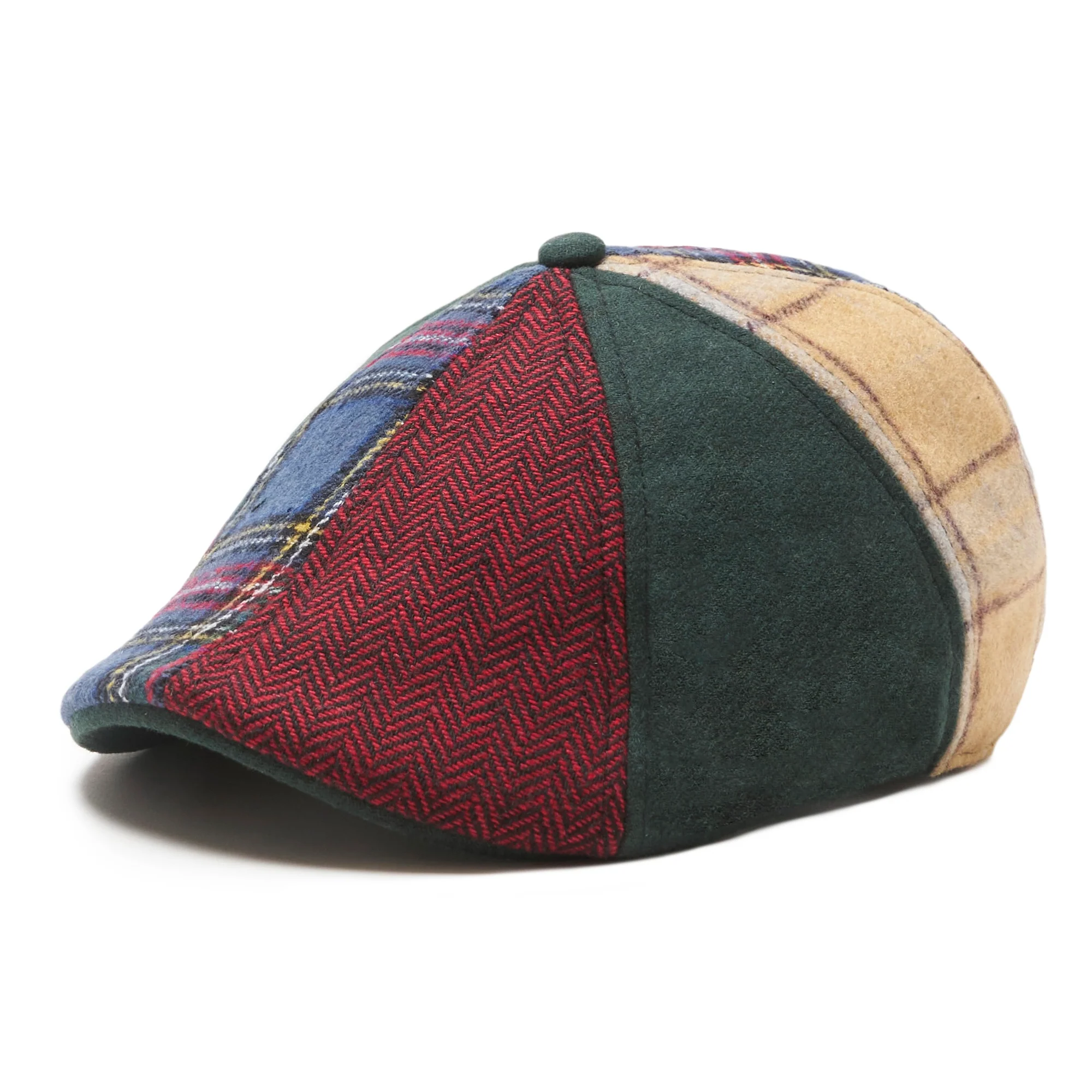 The Nutcracker Boston Scally Cap - Holly & Pine Plaid - Image 4