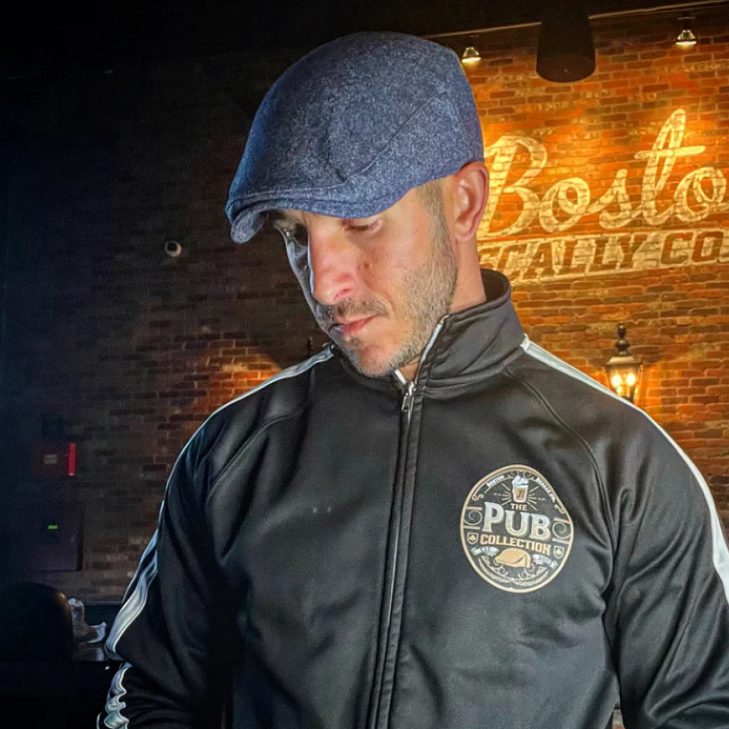 The Pub Boston Scally Cap - Black - Image 3