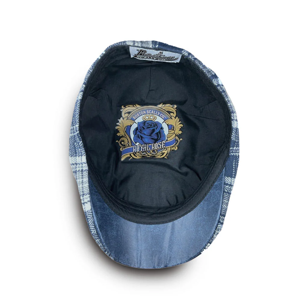 The Royal Rose Boston Scally Cap - Royal Plaid - Image 4
