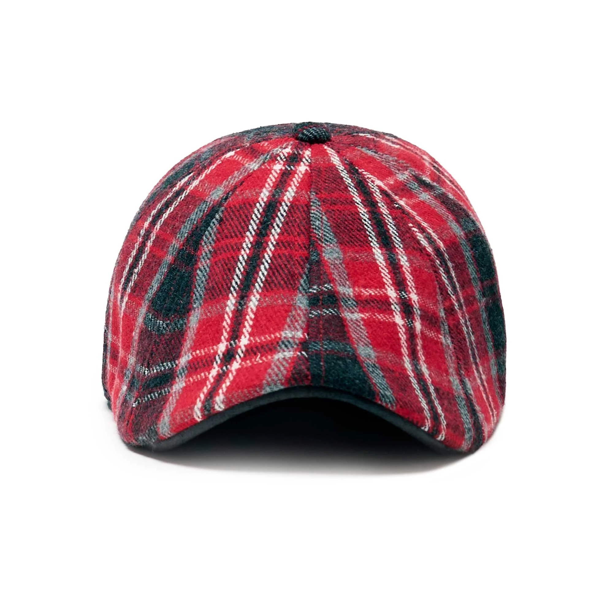 The Valentine Rose Boston Scally Cap - Red Plaid - Image 4
