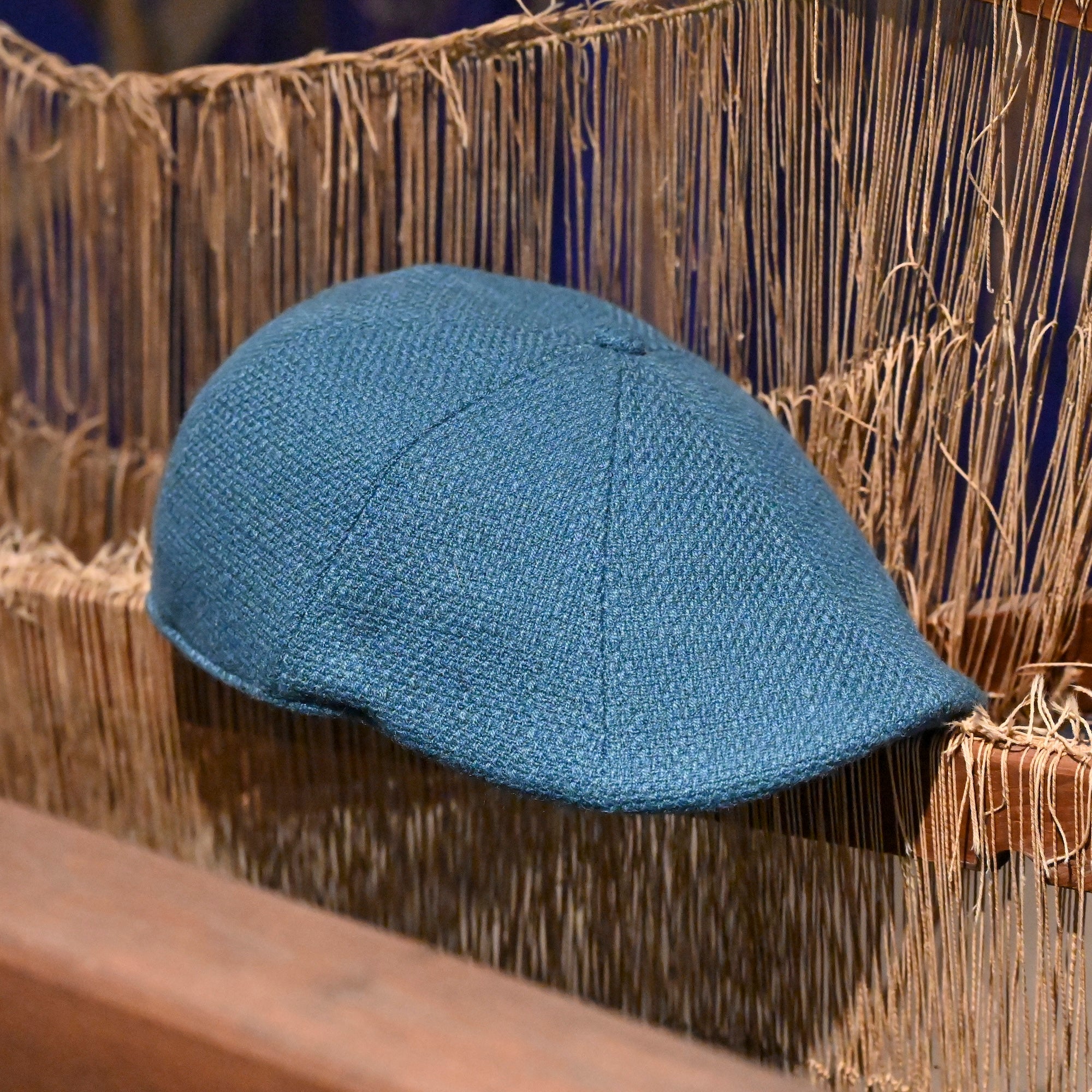 The Woven Peaky Boston Scally Cap - Dockside Blue - Image 10