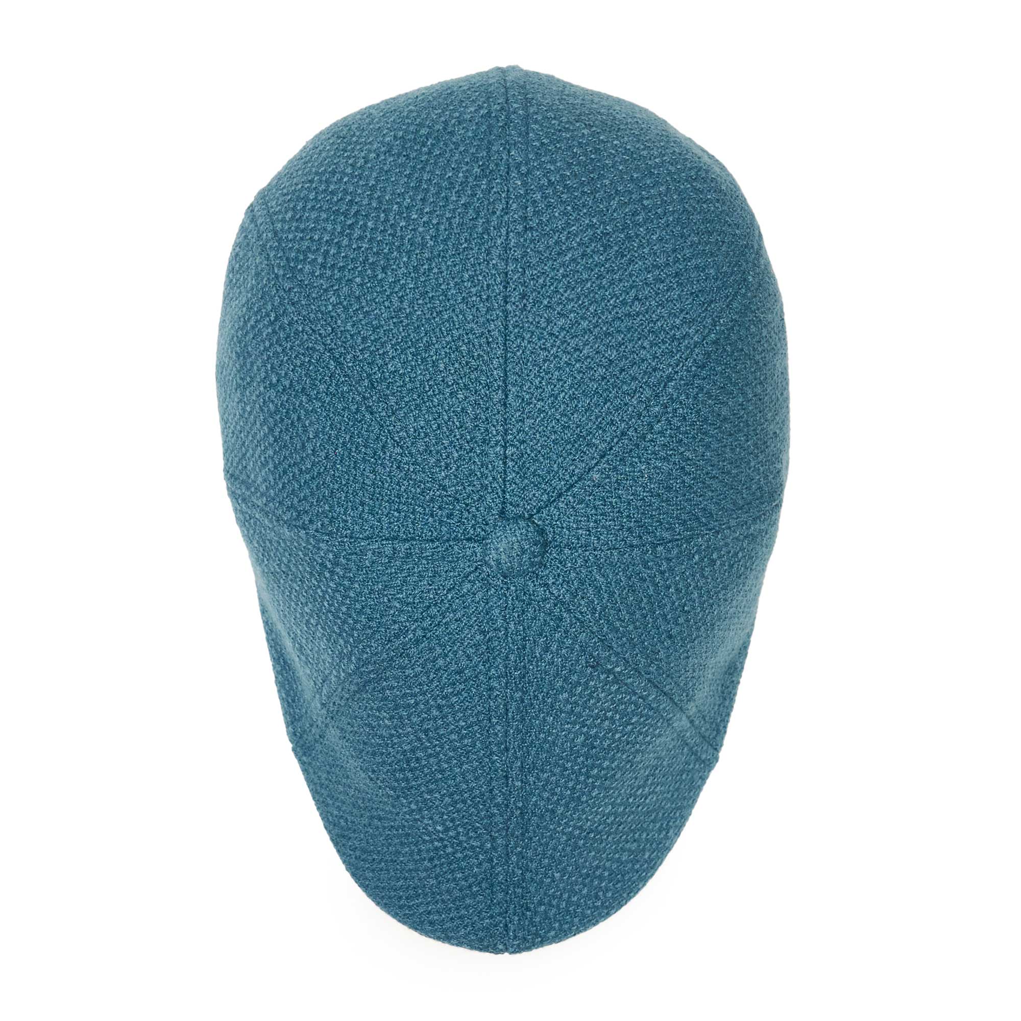 The Woven Peaky Boston Scally Cap - Dockside Blue - Image 6