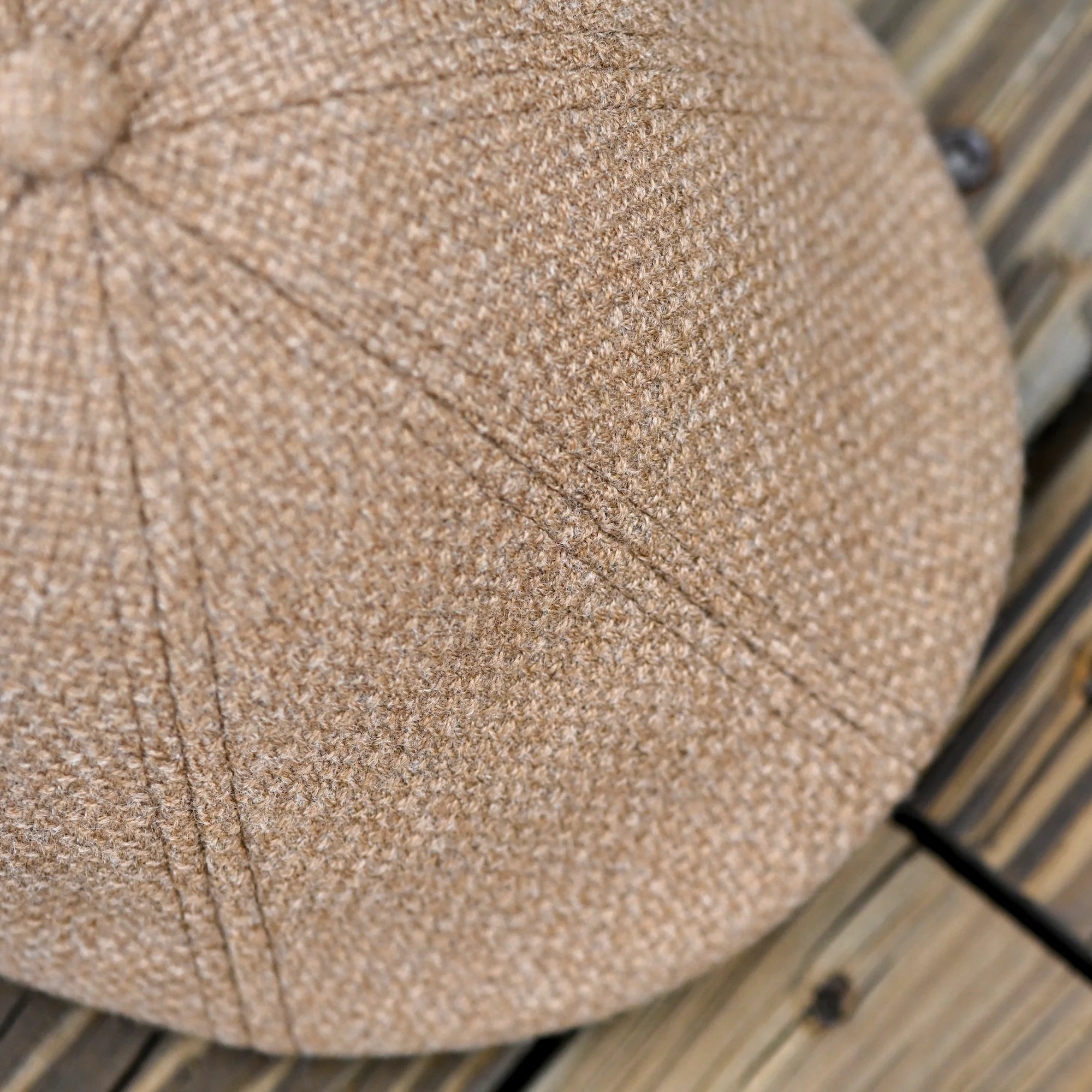 The Woven Peaky Boston Scally Cap - Shipyard Tan - Image 10